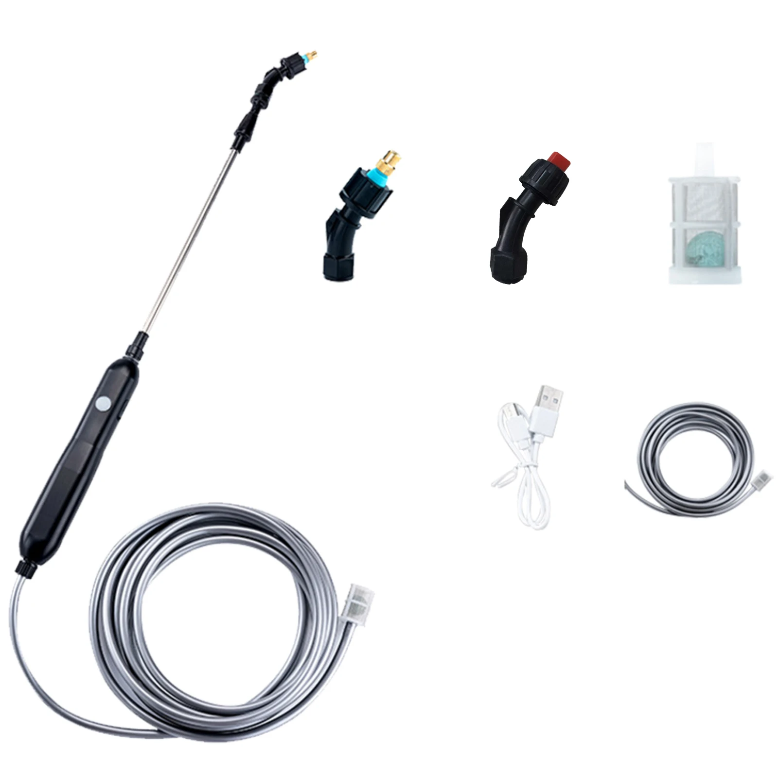 

Садовый опрыскиватель с телескопической насадкой, портативный распылитель воды, электрический опрыскиватель для пестицидов, полива цветов, инструменты для садоводства и уборки