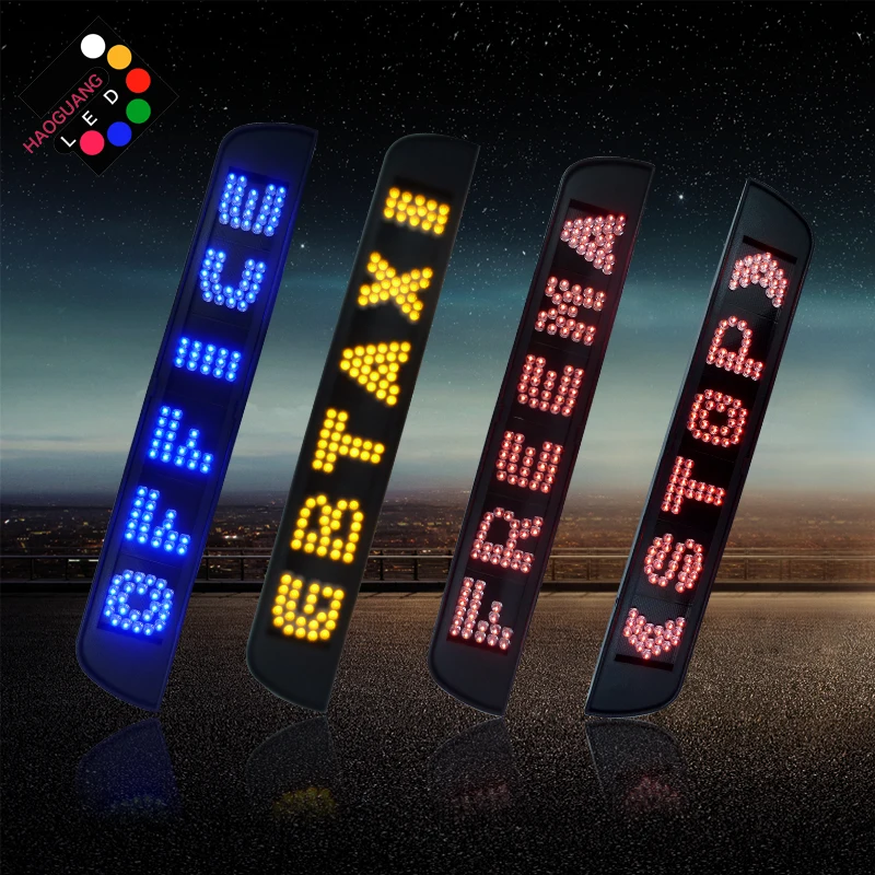 

Newest third brake light led car refit light Do it yourself DIY letter light suitable for everywhere DC12V