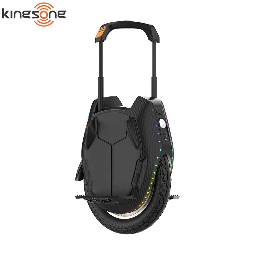 EU-Lager Kingsong 16X Pro 84V 1554Wh Akku 2200W Motor 60Km/h Höchstgeschwindigkeit 16*3-Zoll-Reifen 160Km Reichweite KS 16X Pro mit Wabenpedalen – Detail 9