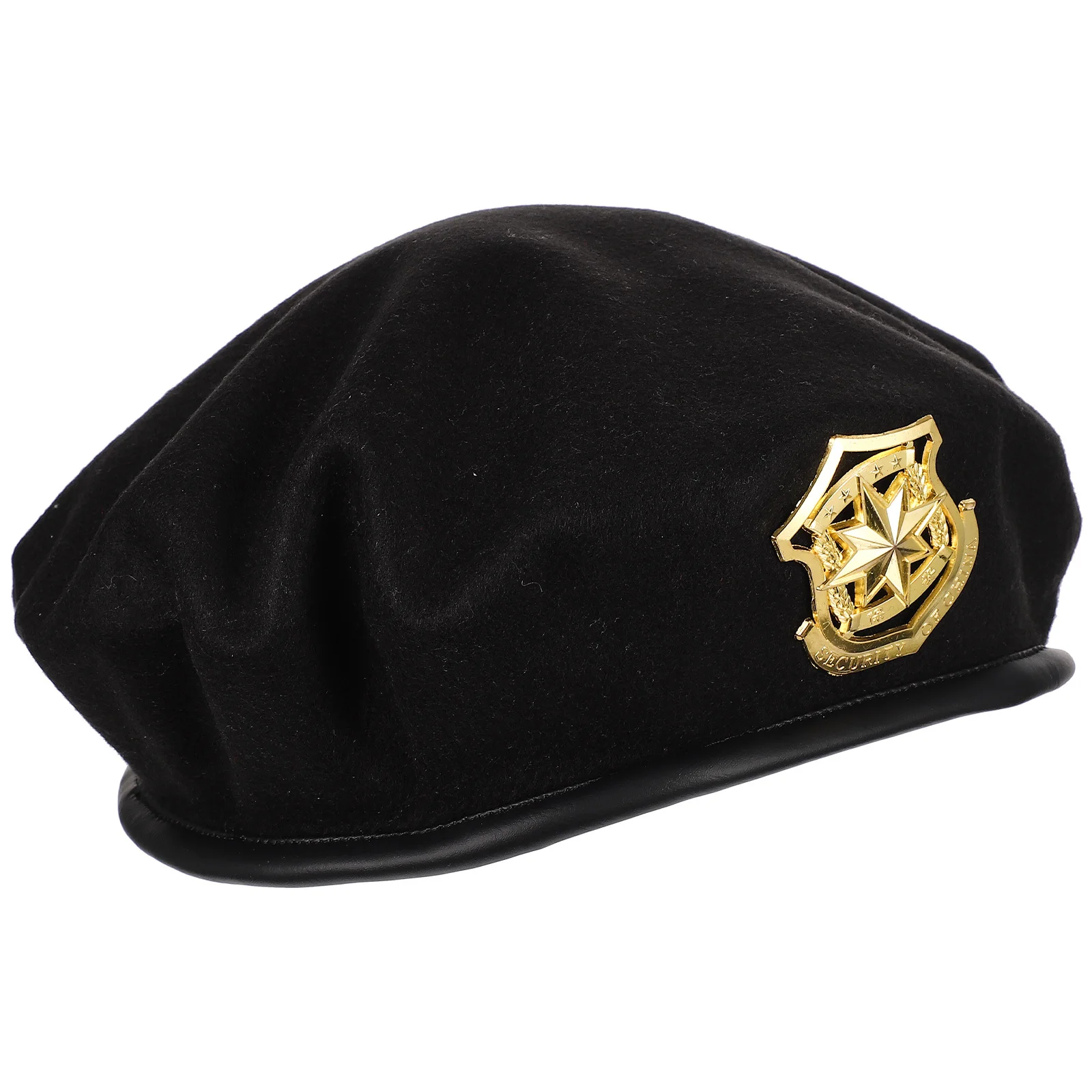 

1pc Beret Caps Hat Winter Fashion Performance Beret For Women Men Vintage Woolen Cap Dancing Party Accessory