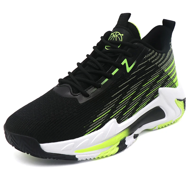 KuBang Basketball shoe have friction sound sneakers actual anti - slip wear - resistant shoes