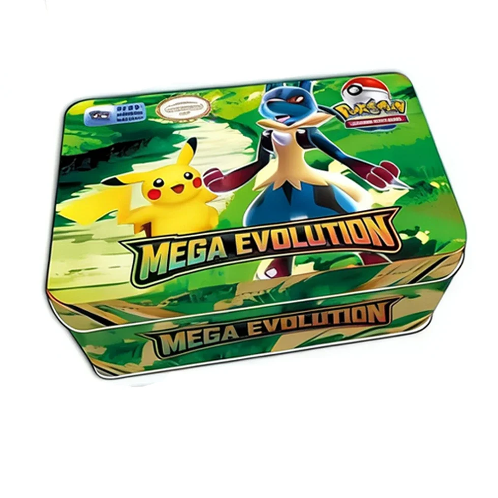 42 pièces MEGA EVOLUTION Pokemon cartes jouets de combat origine perdue Pokemons boîte avec Pikachu Anime banque Pokemon cartes de jeu pour enfants