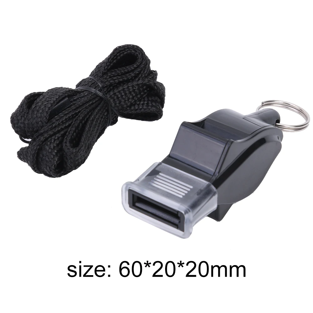 1-10PCS Outdoor Survival Whistle Professional Sport Soccer Basketball Referee Plastic Seedless Whistle Referee Whistles ﻿