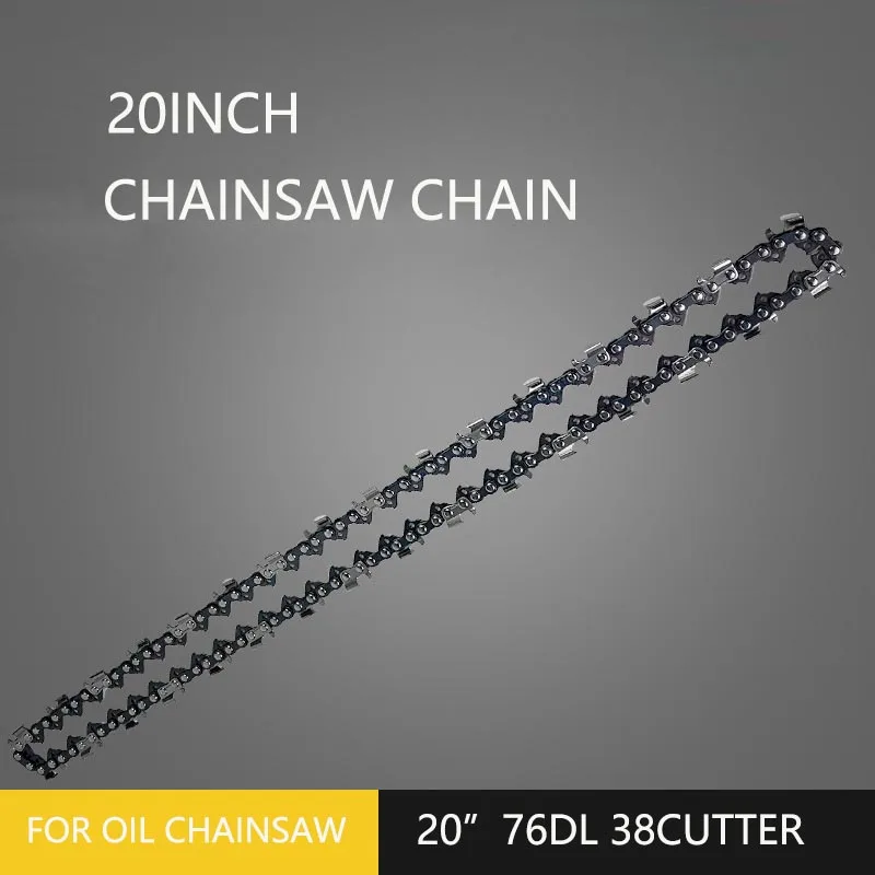 

20”Universal Logging Saw Accessories, Sharp Chainsaw Chain for Oil Saw