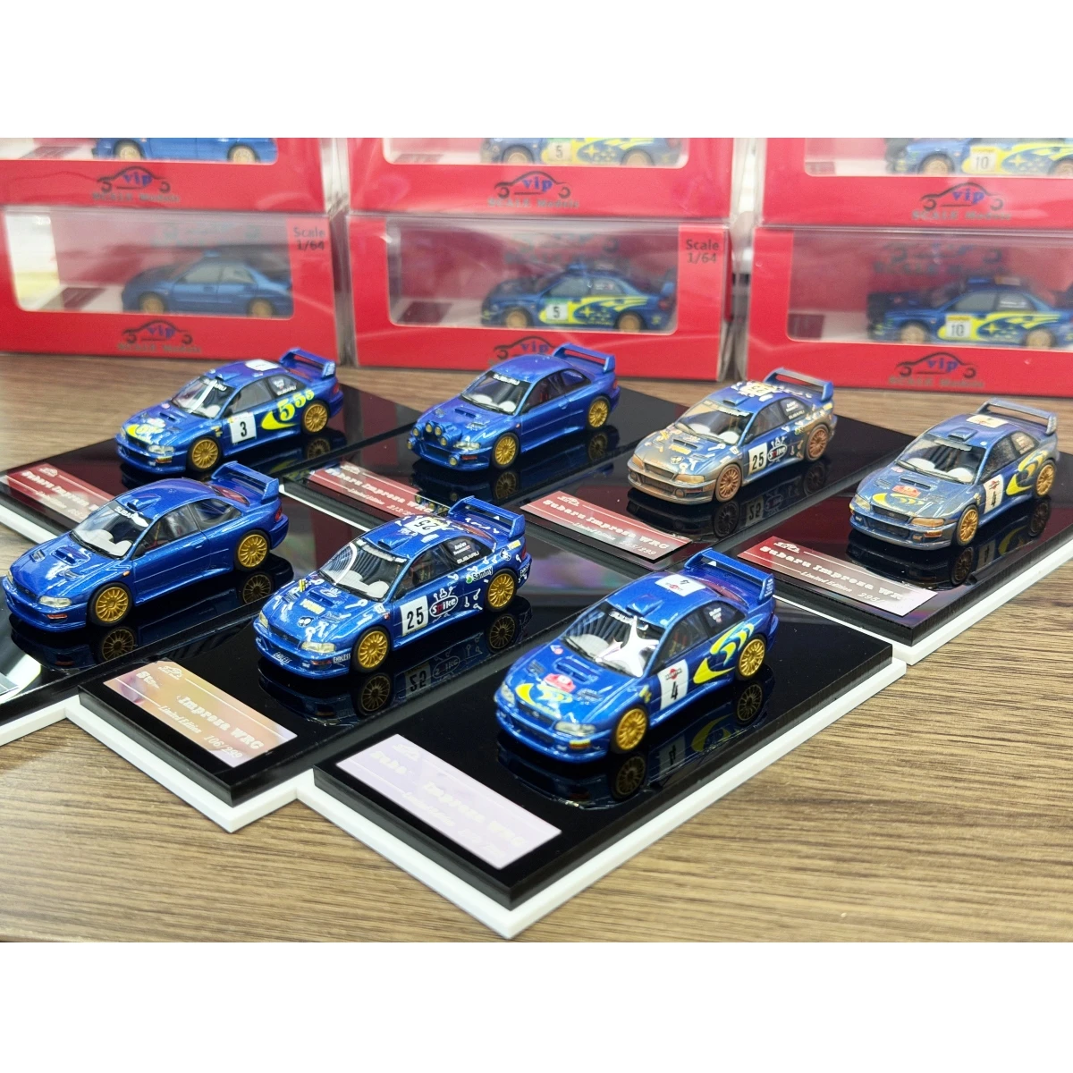 

Vip Model 1:64 Impreza WRX STI 2001 Resin Model Car