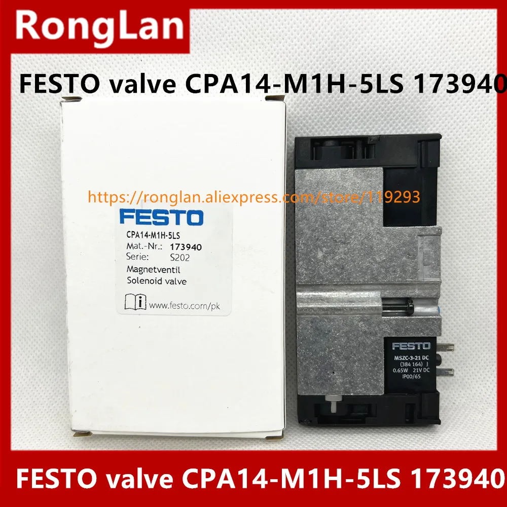 [SA] New original authentic special sales FESTO solenoid valve CPA14-M1H-5LS spot 173940