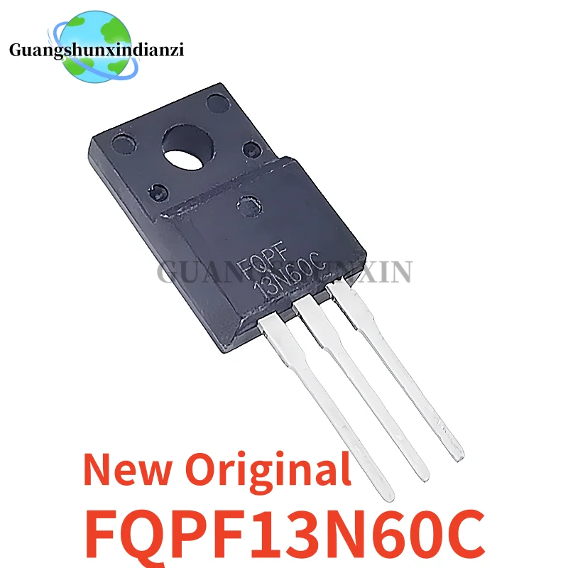 10-20 piezas 100% nuevo Original FQPF13N60C 13NM60N 13N60 TO-220F 13A 600V MOS tubo de efecto de campo en Stock
