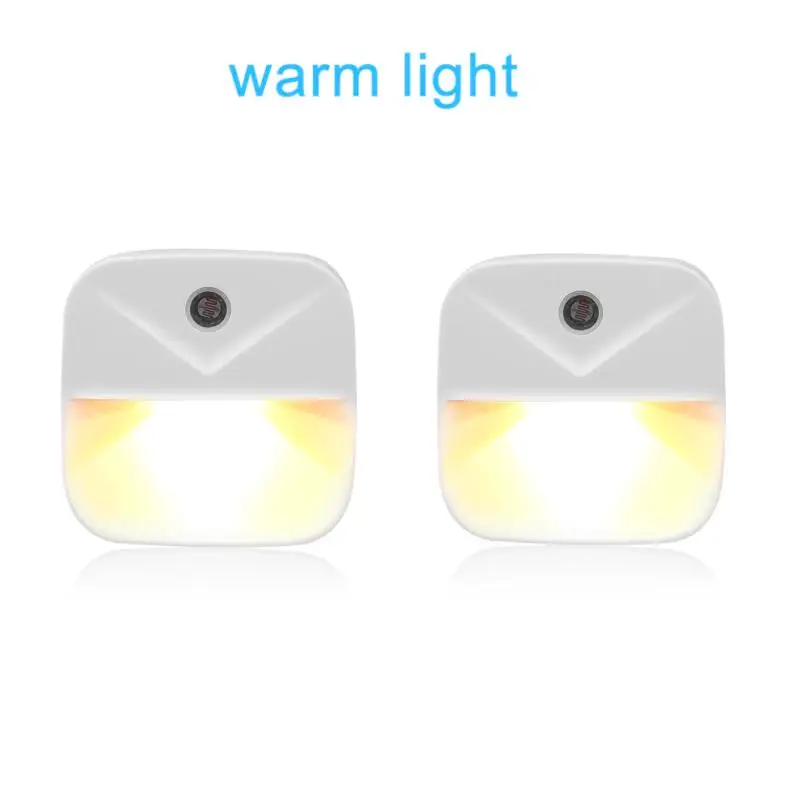 Motion Sensor Wireless LED Night Light Automatic Illumination EU Plug Energy Saving Light Indoor Eye-Protecting Wall Lamp