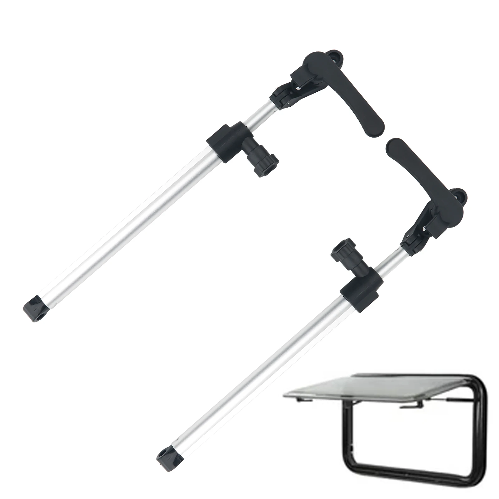 

305-437 мм оконный прицеп из алюминиевого сплава для автофургона с телескопической подъемной опорой