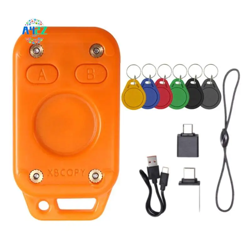 A42Z-Restart Chameleon V2.0 RFID-emulator 125 Khz 13,56 Mhz Smart Chip Reader + 6CUID Sleutelhanger Chameleon Ultra Card Duplicator