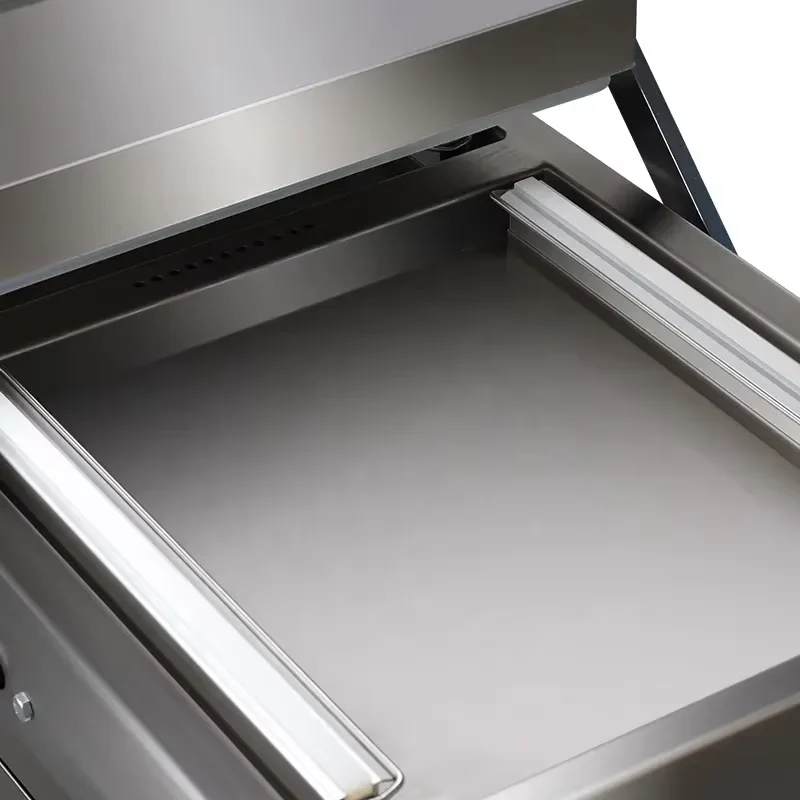 

Универсальная коммерческая двухкамерная вакуумная машина, промышленный многофункциональный инструмент для пищевой пленки, пластиковый двигатель