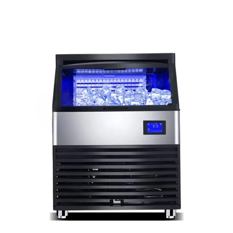 

High-efficiency ice machine, ice machine, tea shop industrial ice machine