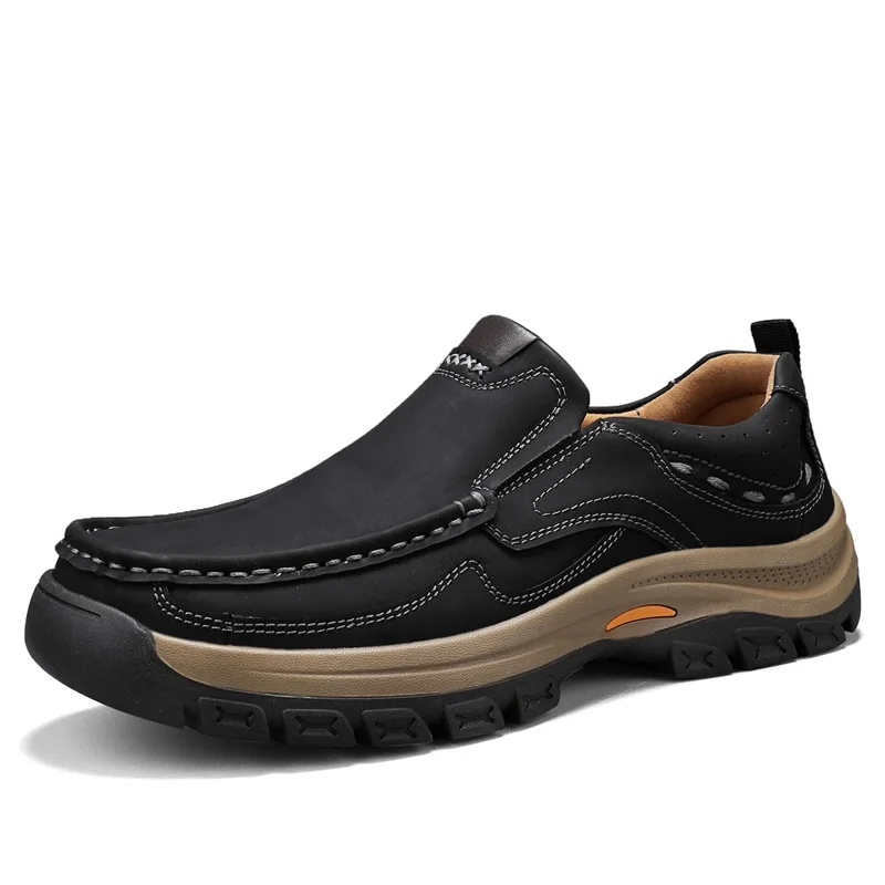 Mens leather shoes with soft soles Comfortable Waterproof Anti slip Durable New model Best selling Highly crafted Comfortable