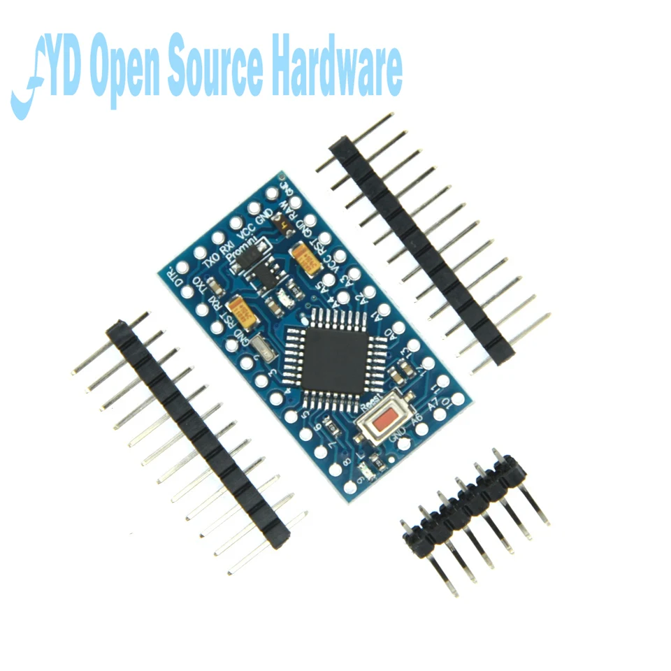 Pro Mini 328 Mini 3.3V/8M 5V/16M ATMEGA328/ATMEGA328PB ATMEGA328P-AU 3.3V/8MHz 5V/16MHZ For Arduino