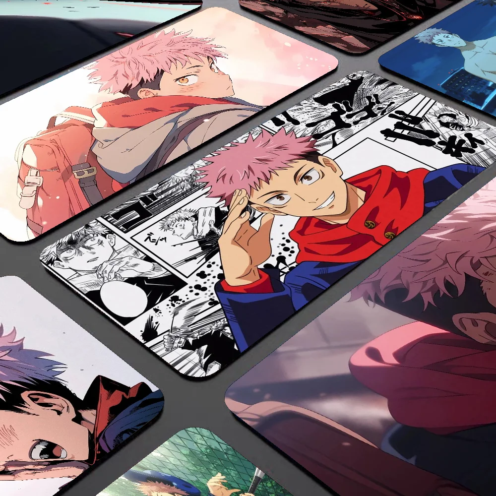

Jujutsu Kaisen Itadori Yuji Cool Office Mice Gamer Soft Mouse Pad Size For Game Keyboard Pad For Gamer