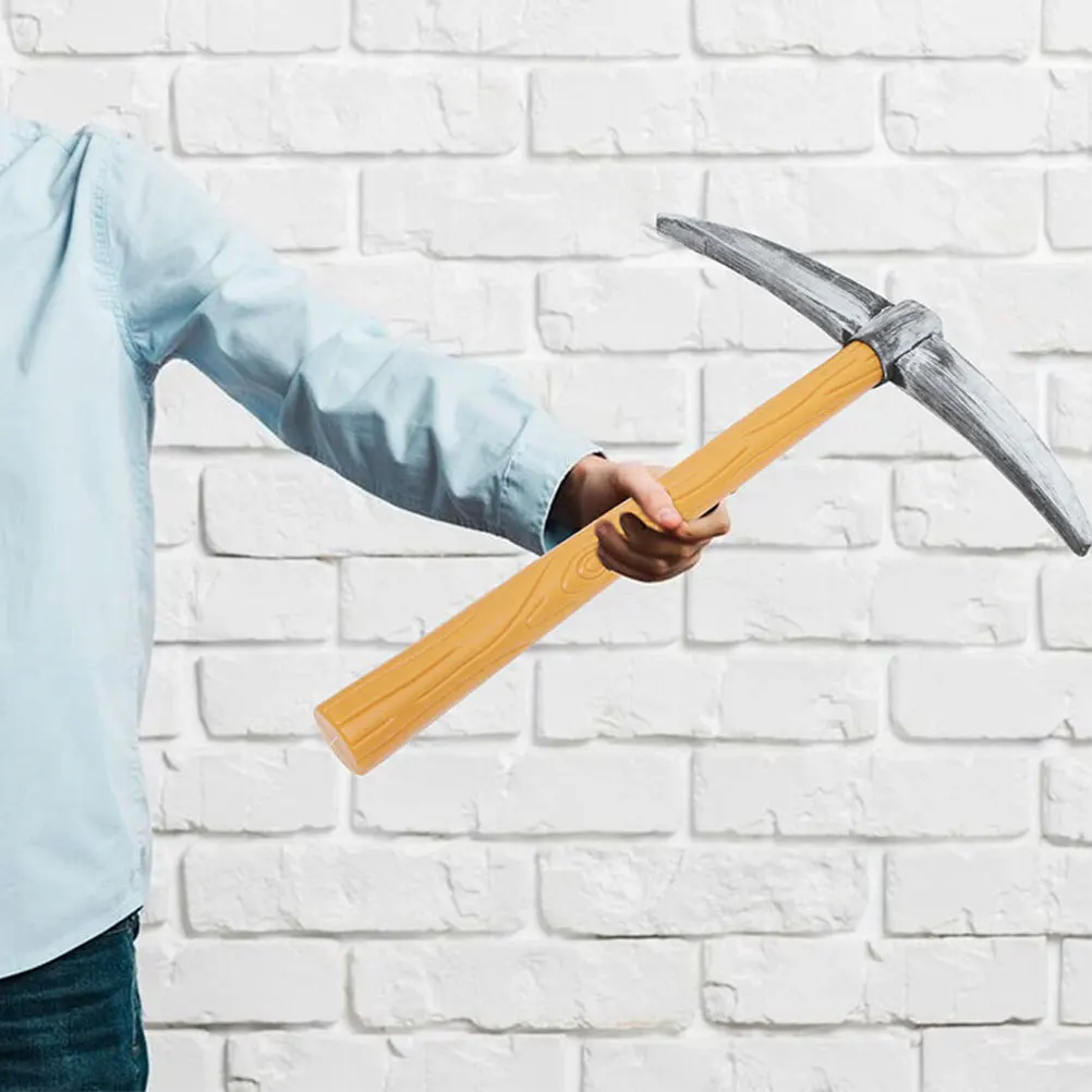 1 مجموعة رغوة Pickaxe المجرف الدعامة المدمجة دائم هالوين قزم تأثيري حلي جنوم اكسسوارات المرحلة رغوة Pickaxe #3