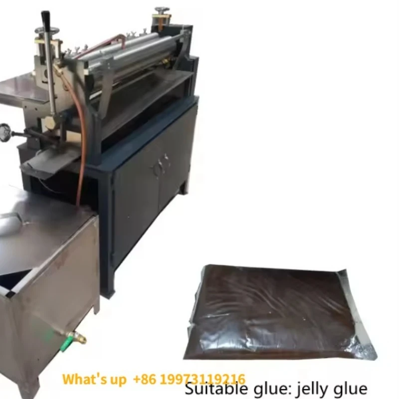 2026 720H Hot Melt Jelly Glue Machine Glue Extraction Function for Paper Gluing Condition New U sed Featuring Core Motor PLC
