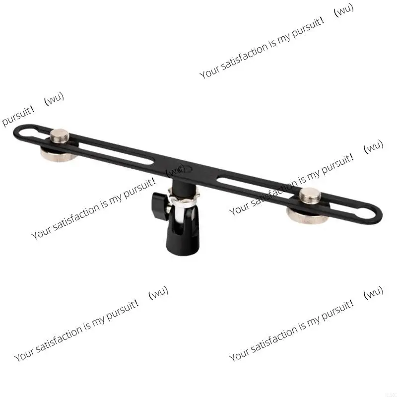 B2RC Double Microphone Stand Stereo Recording Double Microphone Stand Microphone Rods
