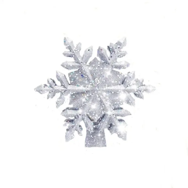 

Christmas Tree Topper Lighted Snowflake Tree Topper Rotating LED Snowflake Projector 3D Glitter Projector for Xmas Tree Decor
