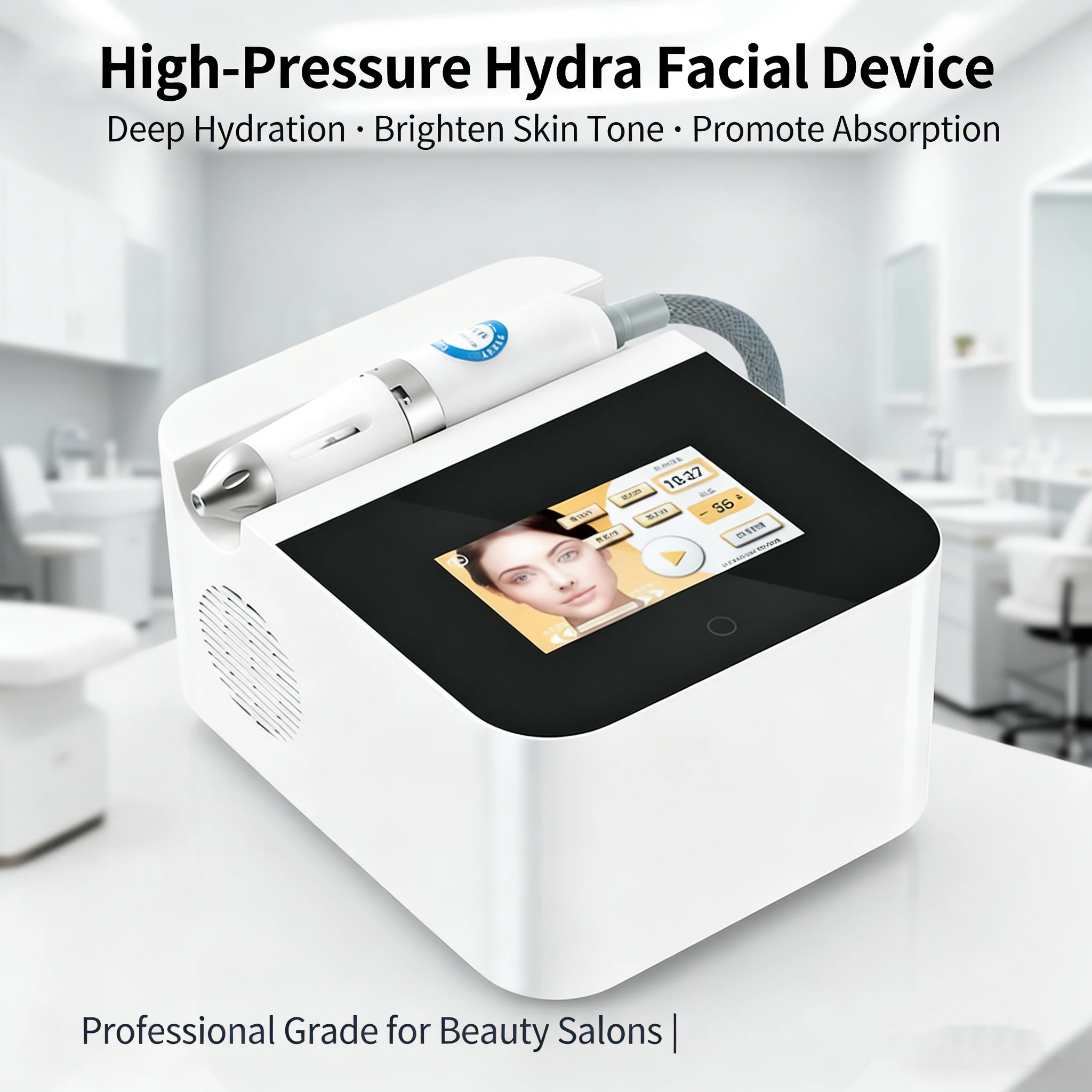 

High Pressure Water Light Hydration Jet Black Cutting Technique, Electroporation Hydration, Moisturizing, Whitening and Beauty s