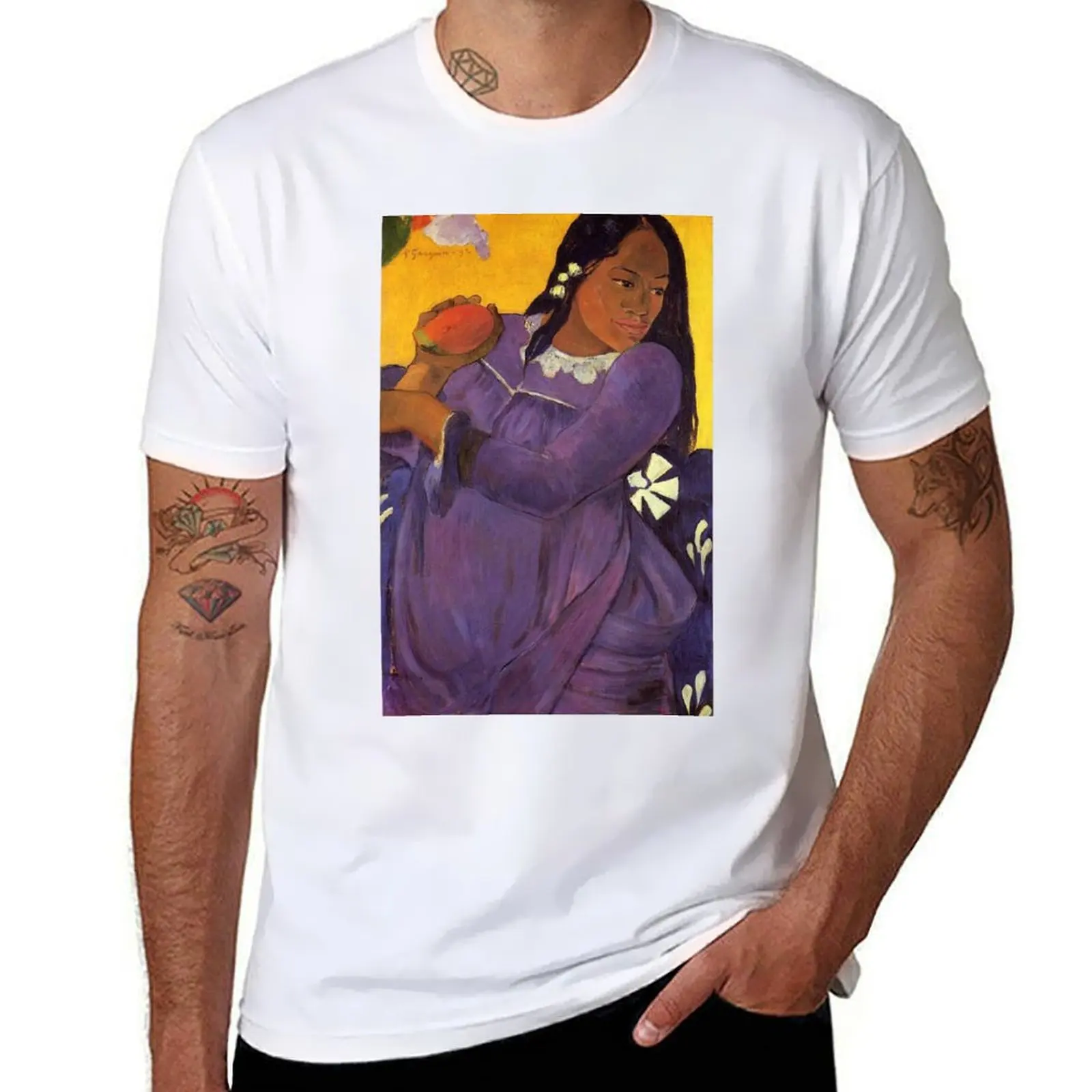

Vahine No Te Vi' - Paul Gauguin T-Shirt blue lock Personalized t-shirt anime tshirt Louboutins mens t shirts pack