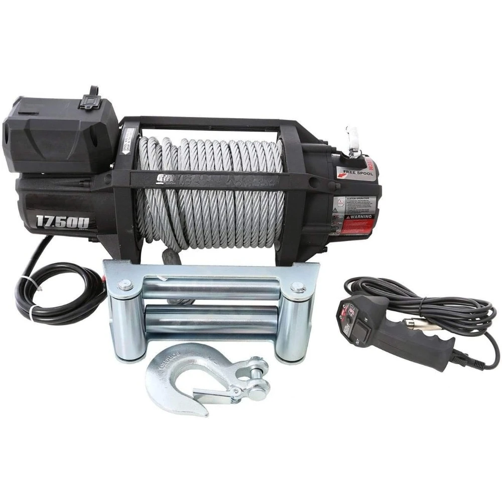 

X2O - Waterproof Steel Cable Winch - 17,500 lb. Load Capacity