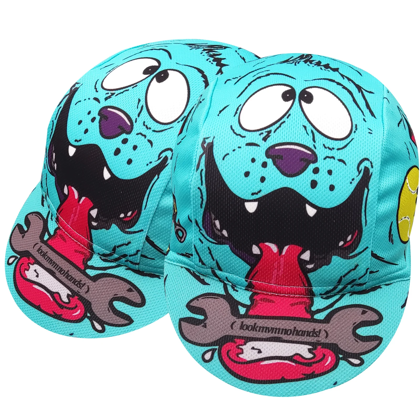 New Retro Cartoon Series Cycling Caps Unisex Size Outdoor Bicycle Sports Hats 6 Styles To Choose From