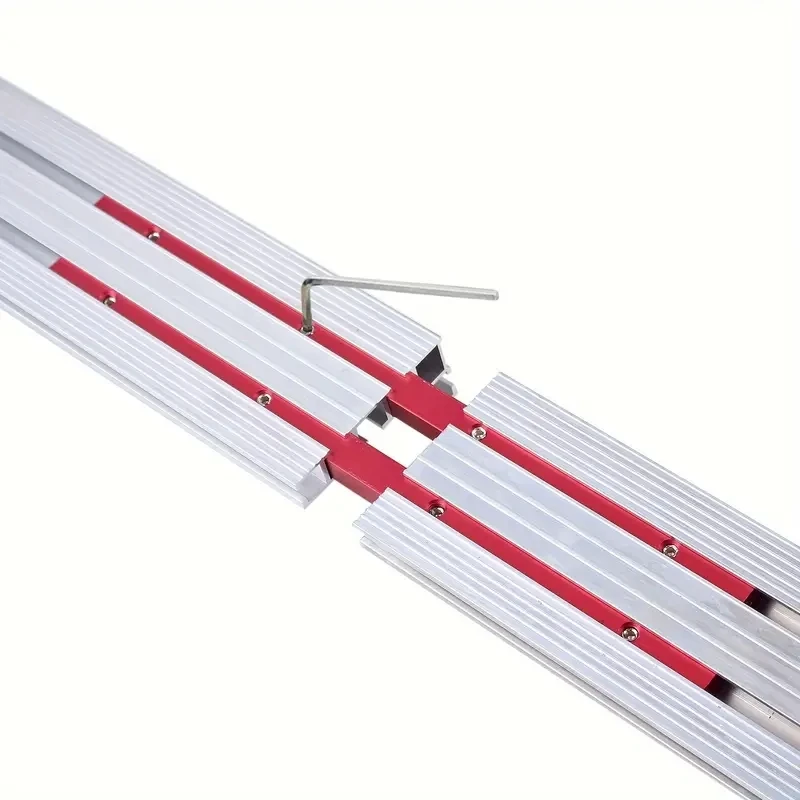 Aluminum Alloy Profile Fence Connector Kit 75 Type Router Table Fence Rail Connector Woodworking DIY Tools