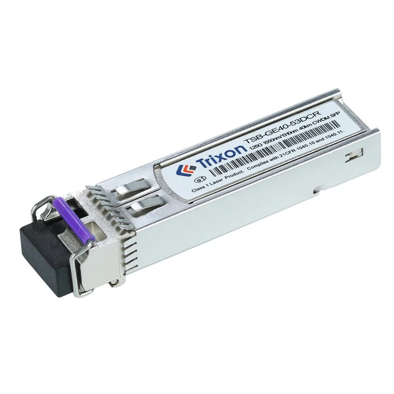 

1.25G SFP BIDI 40km 1550nm 1310nm DFB GBE Bidirectional Optical transceiver Optical Module Fiber Optic Module price