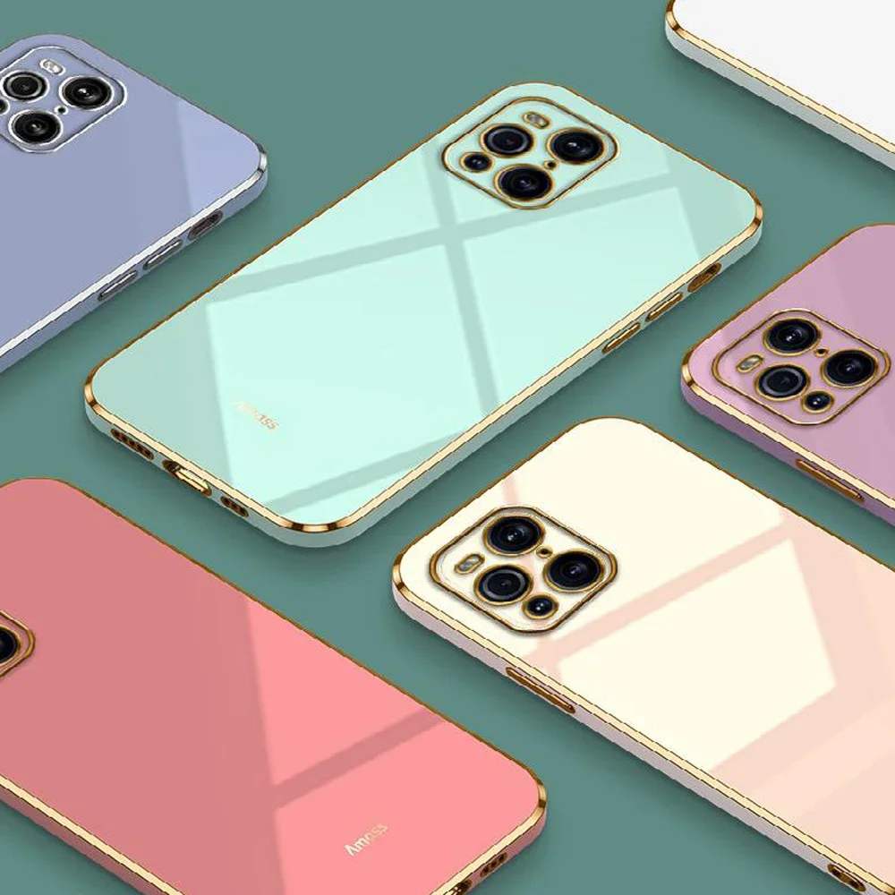 ل ممن لهم البحث X3 حافظة فاخرة مربع تصفيح ممن لهم البحث X3 برو جراب هاتف X3Pro للصدمات سيليكون الغطاء الخلفي PEDM00 CPH2173