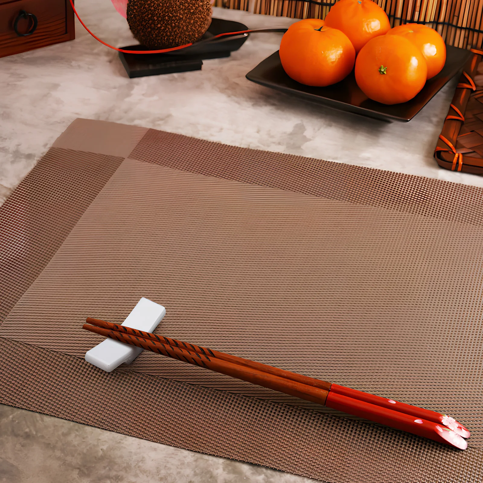 

8 Pcs Holder Metal Alloy Chopstick Holder For Table 4 Black 4 White 7x2x2 3cm Sturdy Base For Home Hotel Party Tableware