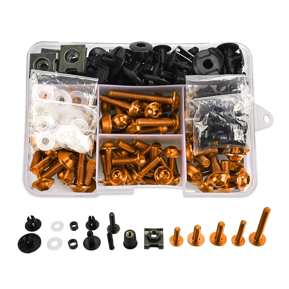 

Motorcycle Accessories Fairing Bolts Kit Body Fastener Clips Screws For HONDA CBR 1000 RR/CBR 1000RR CBR 600 F2,F3,F4,F4i 08-16