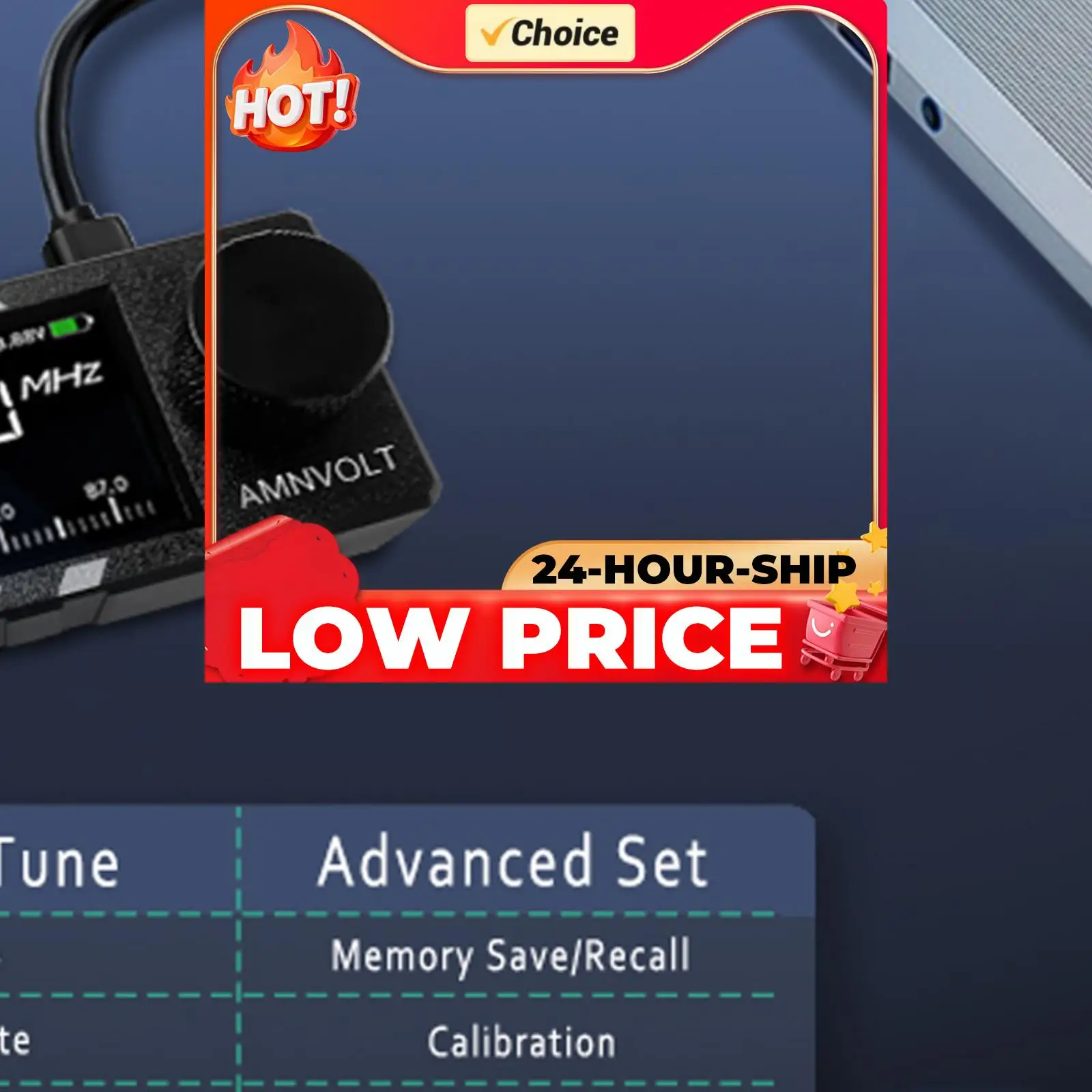 

Радиоприемник AMNVOLT V4 ATS MINI SI4732 с поддержкой всех диапазонов DSP, FM, AM, SSB, LSB, USB, встроенным усилителем для наушников и кронштейном.