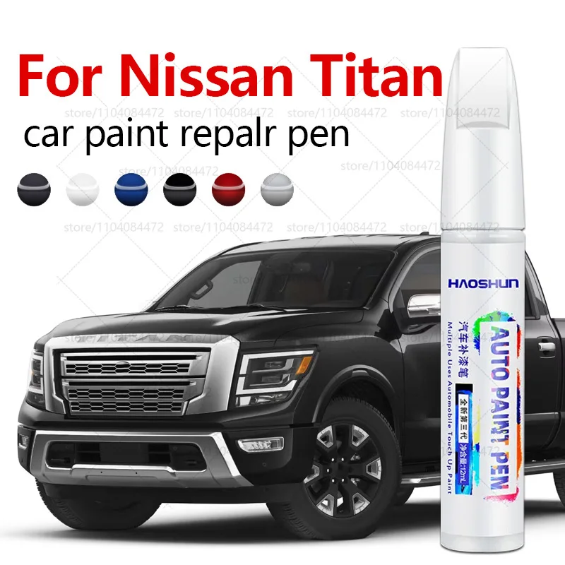 

Ручка для ремонта автомобильной краски для Nissan Titan 2004-2024 гг., аксессуары для ремонта царапин, серебристый K23, красный NBY, белый, QAK, зеленый DAQ