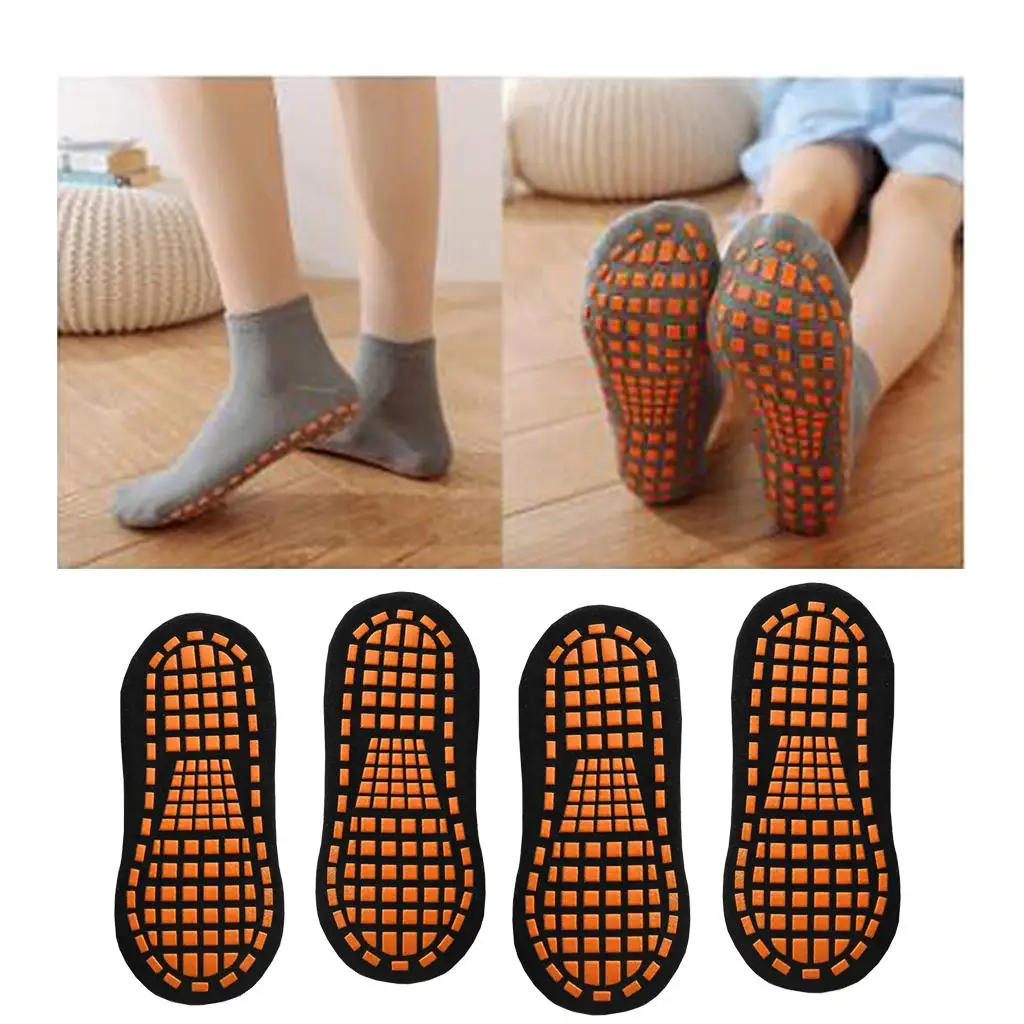 جوارب قطنية لليوجا مضادة للانزلاق ومضادة للانزلاق، جوارب باليه بيلاتيس لممارسة اللياقة البدنية للبالغين #1