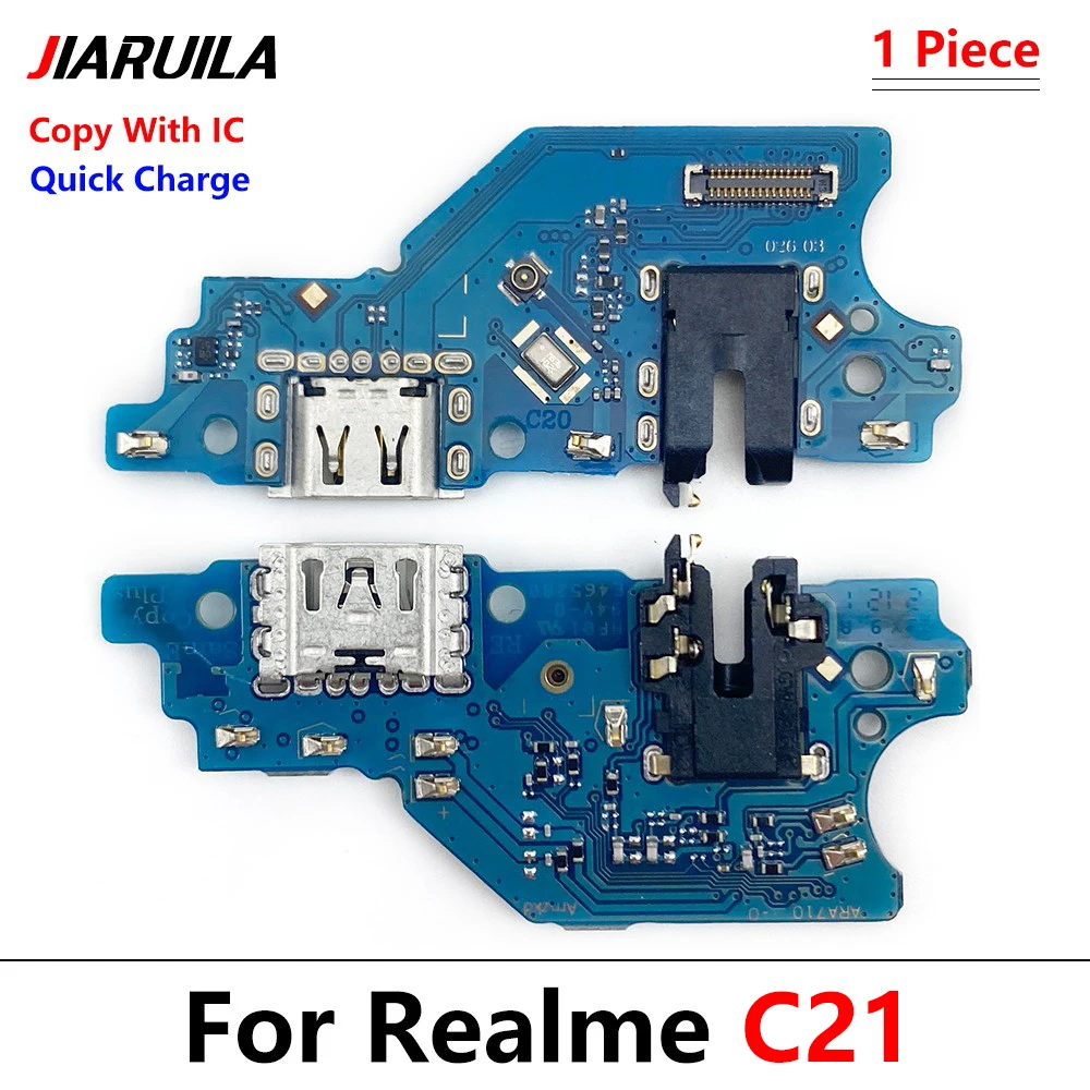 50Pcs，Repair USB Charging Port Connector Board Flex Cable For OPPO X2 Pro Y20 A15 A16 A57S Realme 2 7 Pro 7i C12 C15 C11 2021