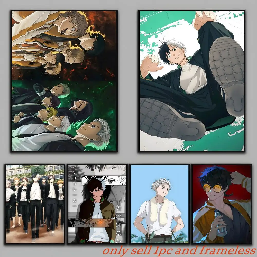Anime Comic W-WIND BREAKER Poster Wall Art Sticker Mural Photo Print Decorative Poster for Living Room Home Decor