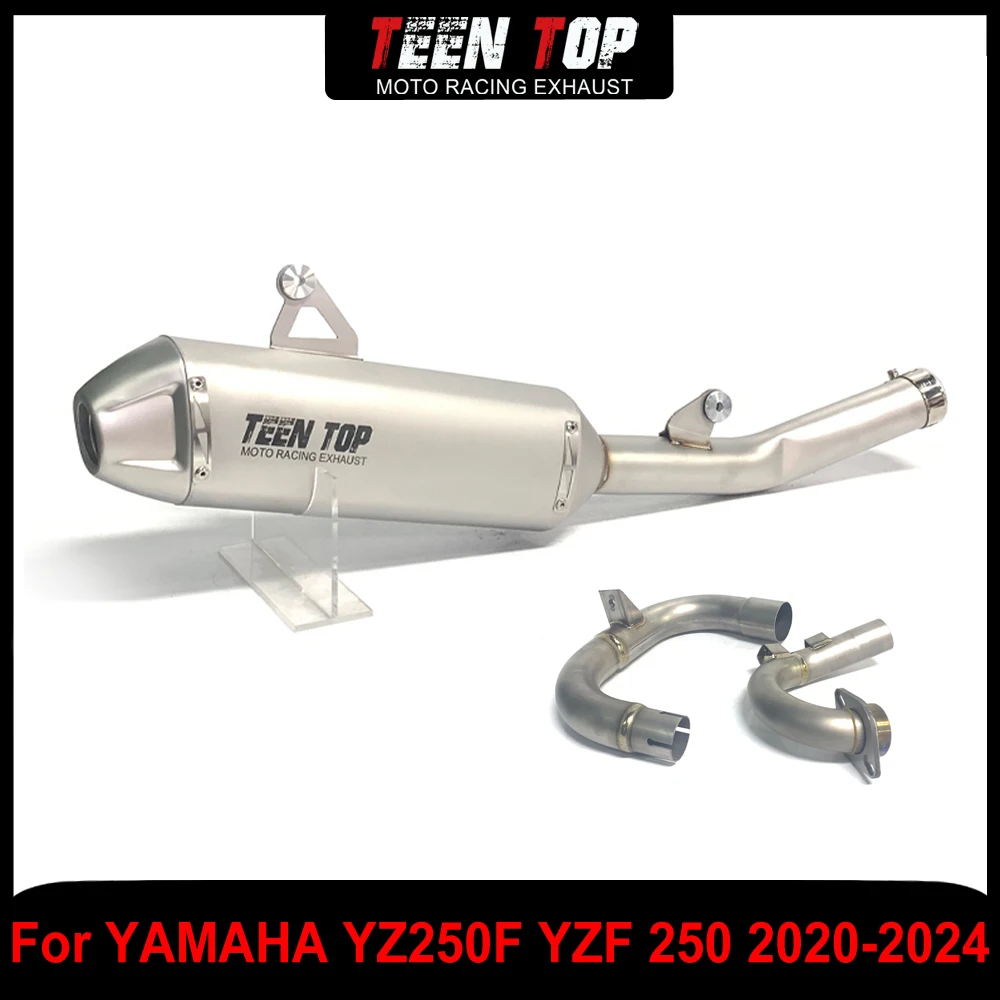 Titanium Alloy/Stainless Steel Exhaust Systems For Yamaha YZ250F Exhaust Header WR250F XXF250 YZF 250 Moto Escape Muffler