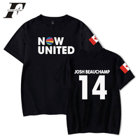 Agora united canada josh beauchamp 14 t camisa para homem/womenb algodão manga curta engraçado t camisa unisex harajuku topos