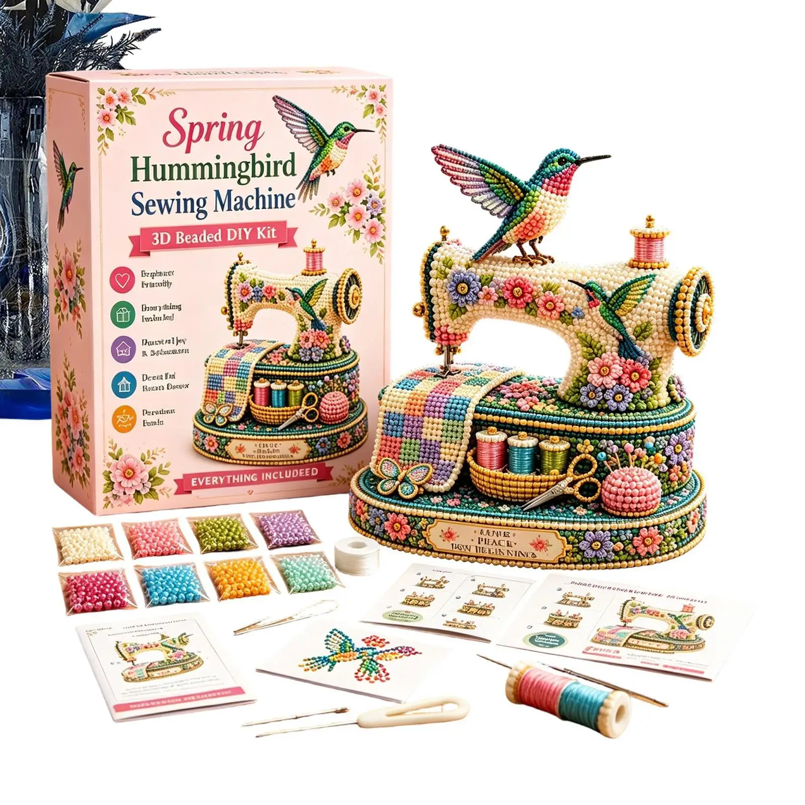 kit-3d-di-animali-con-perline-colibri-design-per-macchina-da-cucire-kit-fai-da-te-per-principianti-bambini-adulti-appassionati-casa-e-scuola