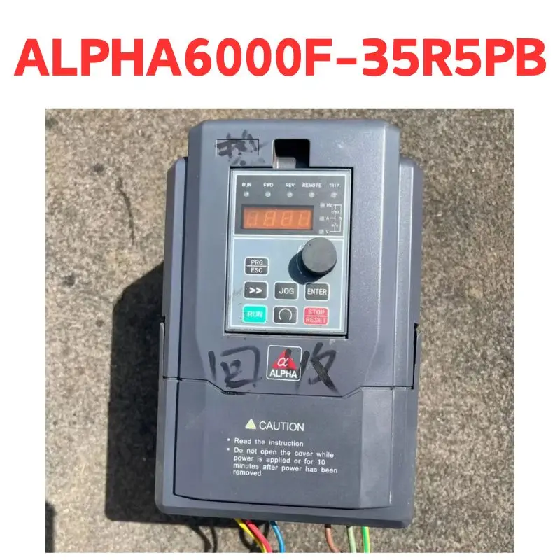 

second-hand inverter ALPHA6000F-35R5PB, function well Tested well and shipped quickly