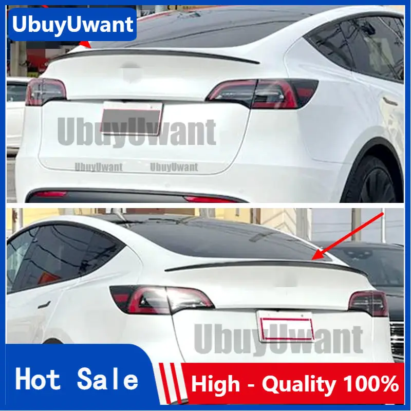 

For Tesla Spoiler Model Y 2024 Accessories Spoilers Wings for Tesla Model 3 Highland 2024 Accessories 3/Y 2017-2024 ABS Material