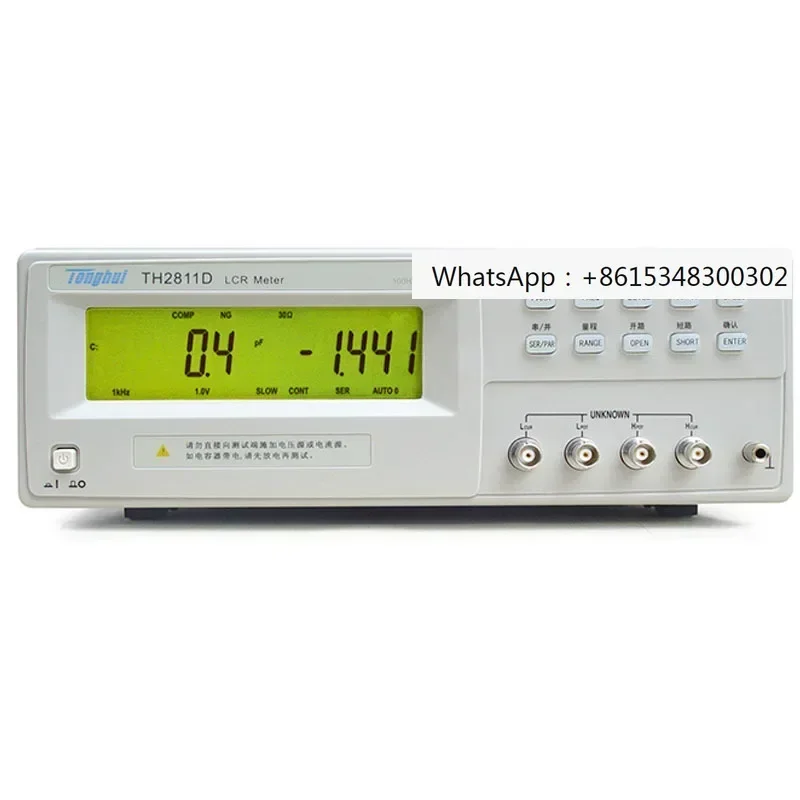 Tonghui TH2811D LCR Digital Bridge TL2812D Tester per componenti di resistenza, capacità e induttanza TH2817B+