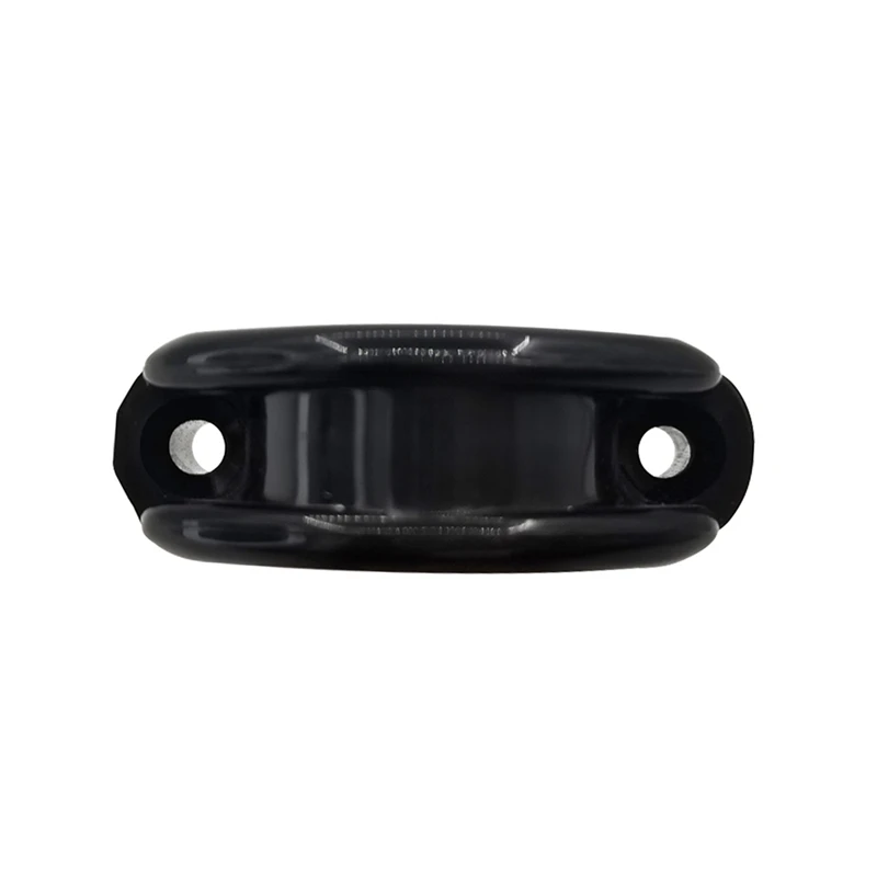 

B0a-tMarine Boat Fairlead Black Nylon Bullseyes 12 mm 1/2inch STAINLESS STEEL INSERT,Pulley Wheel for