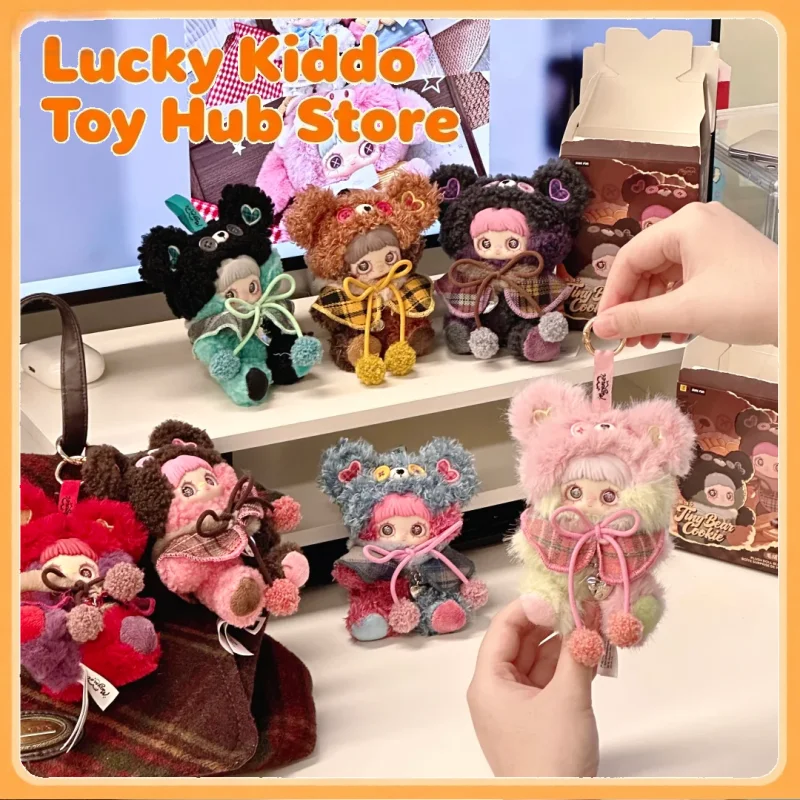 ของเล่นใหม่แท้ Maymei Tiny Bear Cookie Series กล่องสุ่มสุดฮิต ของสะสมตุ๊กตาคาวาอี้ ของตกแต่งกระเป๋า ของขวัญวันเกิด