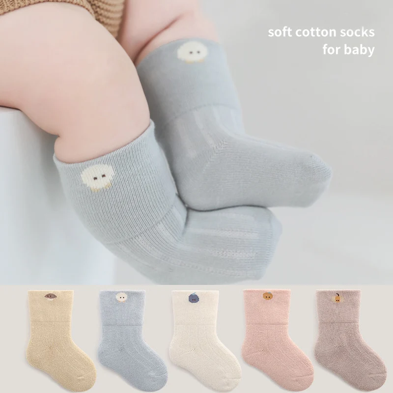 MILANCEL Spring Baby Socks Cute Cartoon Infant Socks Babe Socks