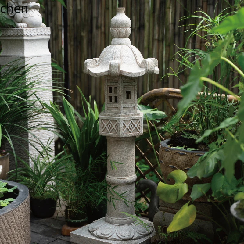 ZML water landscaping garden ornaments outdoor courtyard garden villa landscape stone tower