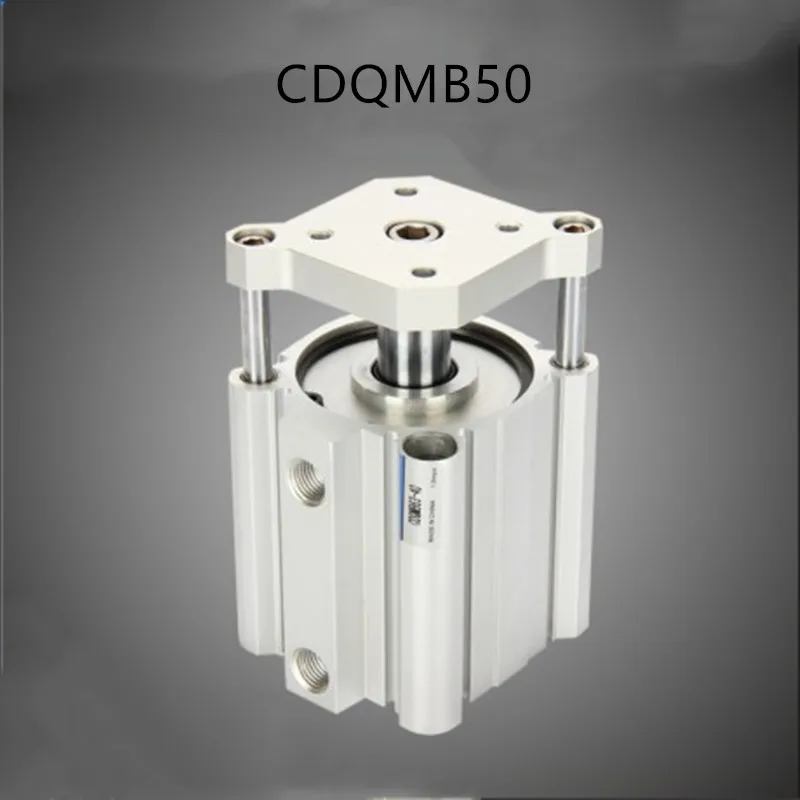 smc type air cylinder CQMB/CDQMB bore 50mm stroke 5/10/15/20/25/30/35/40/45/50mm compact rod guide pneumatic cylinder components