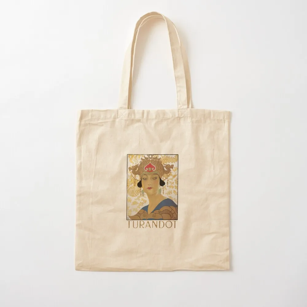 

Turandot Tote Bag Custom bag canvas shopping bag Shopper sacs de shopping