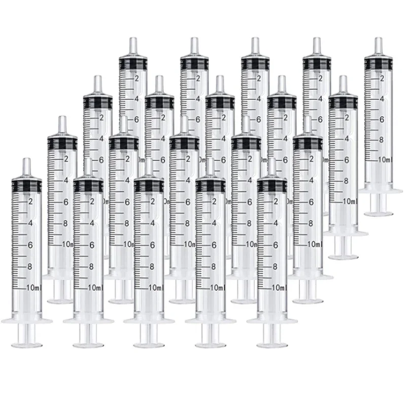 Großhandel 1ml-10ml 10-20 Stück Wiederverwendbare Kunststoff-Nährstoffspritze für Hydroponik, auch für die Küche geeignet – Detail 3